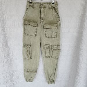 Rachel Paige Cargo Jogger Pants 🖤 Utility Y2K Streetwear